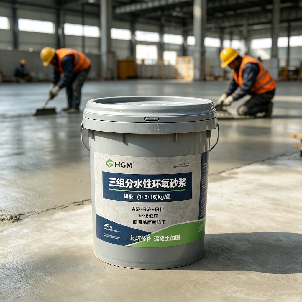 西昌三组份水性环氧砂浆